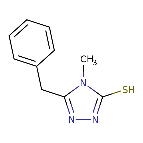 Cn1c(nnc1S)Cc1ccccc1