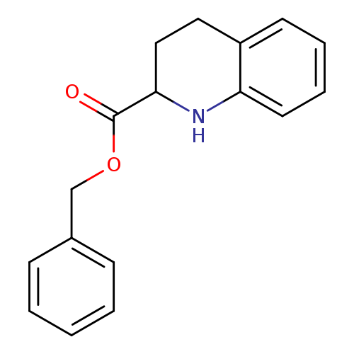 O=C(C1CCc2c(N1)cccc2)OCc1ccccc1