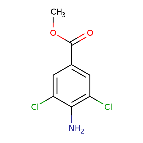 COC(=O)c1cc(Cl)c(c(c1)Cl)N