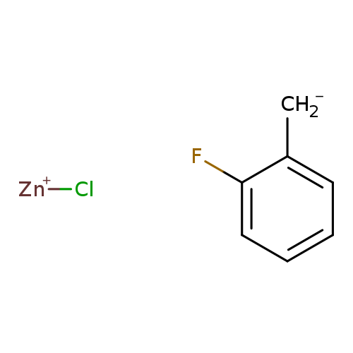 [CH2-]c1ccccc1F.Cl[Zn+]