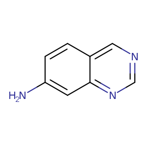 Nc1ccc2c(c1)ncnc2