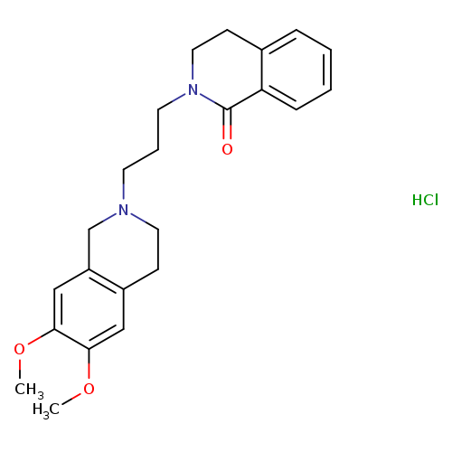 COc1cc2CN(CCCN3CCc4c(C3=O)cccc4)CCc2cc1OC.Cl