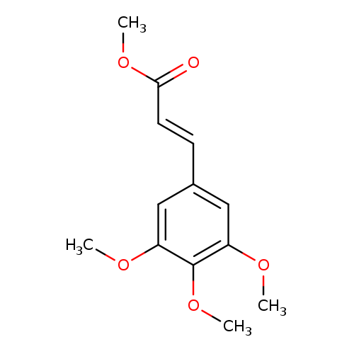 COC(=O)/C=C/c1cc(OC)c(c(c1)OC)OC