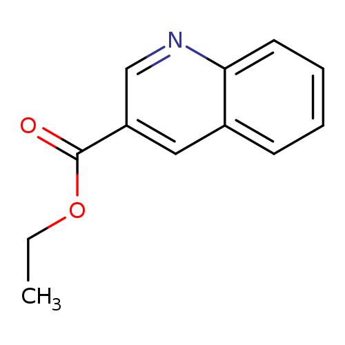 CCOC(=O)c1cnc2c(c1)cccc2