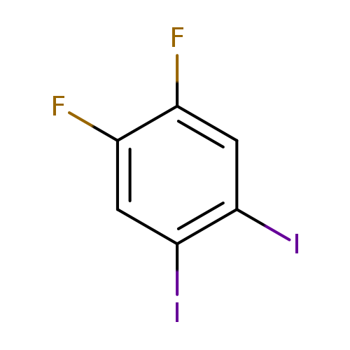 Fc1cc(I)c(cc1F)I