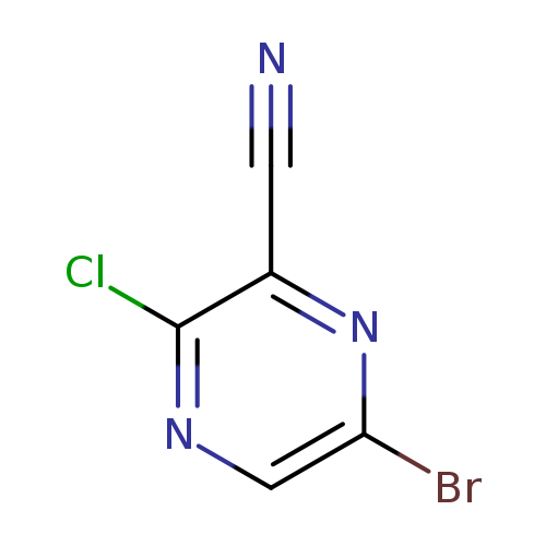 N#Cc1nc(Br)cnc1Cl