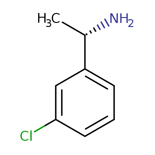 Clc1cccc(c1)[C@@H](N)C