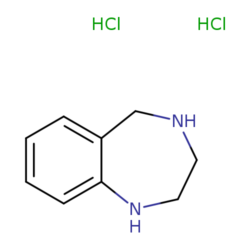 C1CNc2c(CN1)cccc2.Cl.Cl