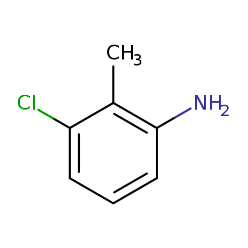 Cc1c(N)cccc1Cl