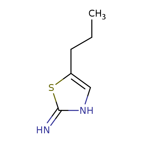 CCCc1c[nH]c(=N)s1