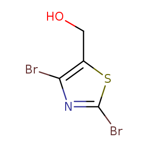 OCc1sc(nc1Br)Br