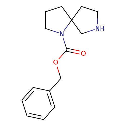 O=C(N1CCCC21CNCC2)OCc1ccccc1