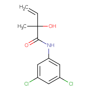 C=CC(C(=O)Nc1cc(Cl)cc(c1)Cl)(O)C