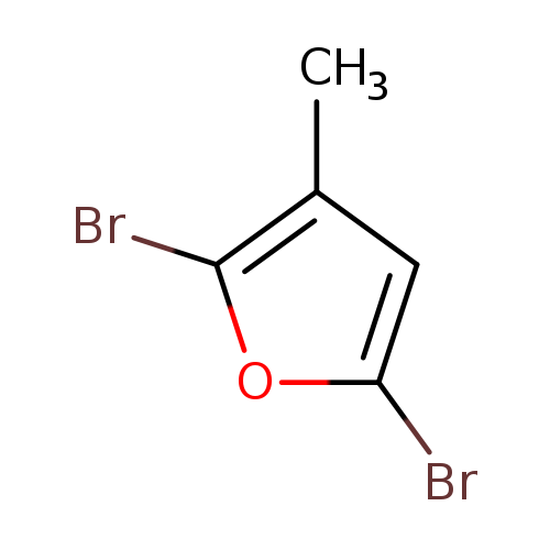 Brc1oc(c(c1)C)Br