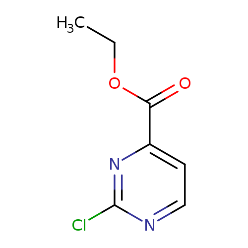 CCOC(=O)c1ccnc(n1)Cl