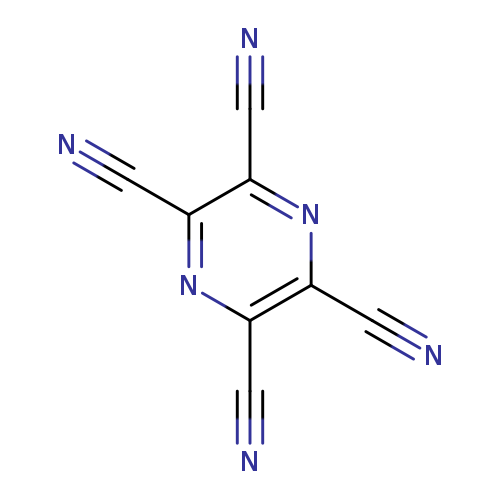 N#Cc1nc(C#N)c(nc1C#N)C#N