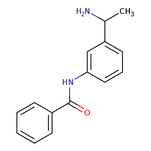 O=C(c1ccccc1)Nc1cccc(c1)C(N)C