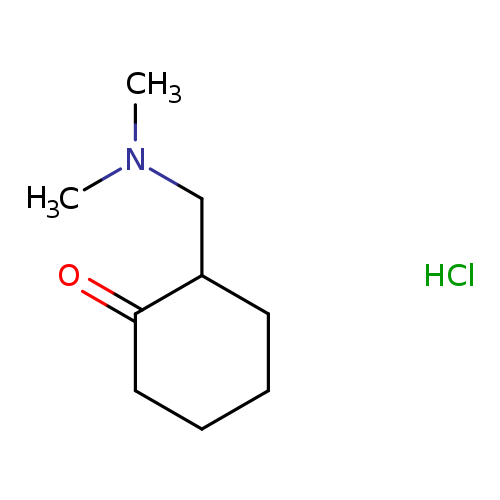 CN(CC1CCCCC1=O)C.Cl