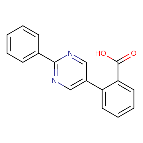 OC(=O)c1ccccc1c1cnc(nc1)c1ccccc1