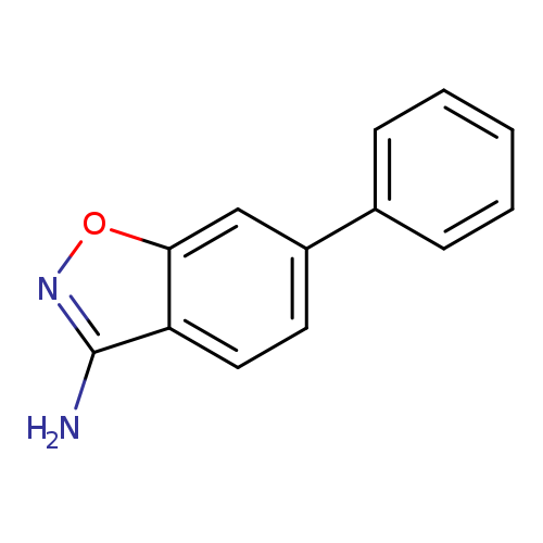Nc1noc2c1ccc(c2)c1ccccc1