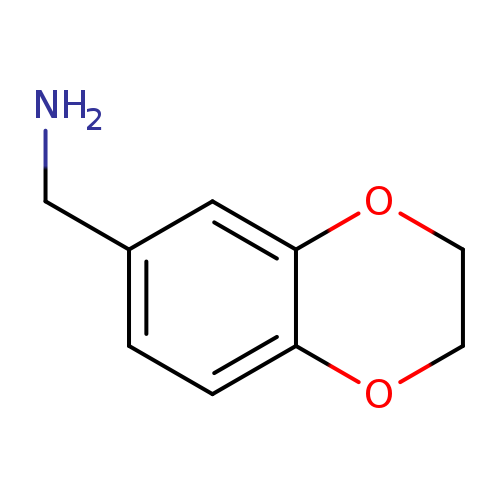 NCc1ccc2c(c1)OCCO2