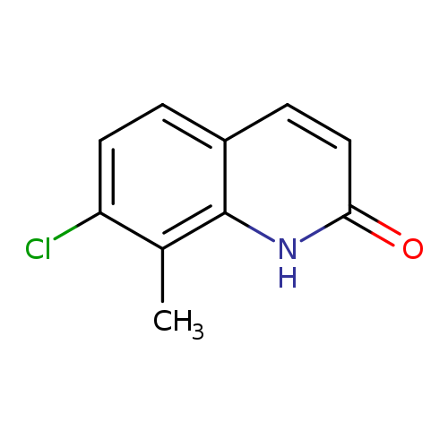 O=c1ccc2c([nH]1)c(C)c(cc2)Cl
