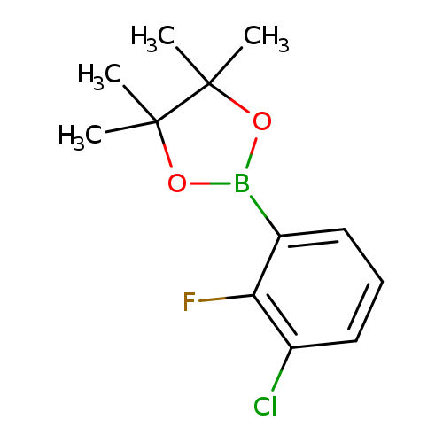 CC1(C)OB(OC1(C)C)c1cccc(c1F)Cl