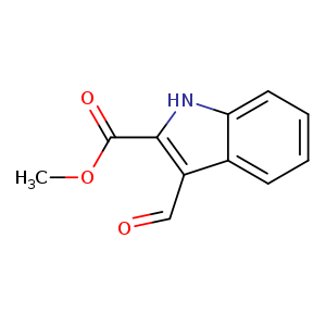 COC(=O)c1[nH]c2c(c1C=O)cccc2