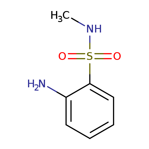 CNS(=O)(=O)c1ccccc1N
