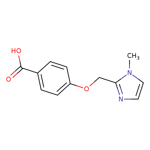 OC(=O)c1ccc(cc1)OCc1nccn1C