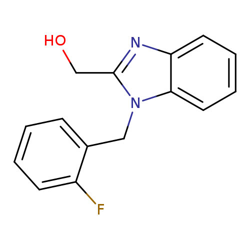 OCc1nc2c(n1Cc1ccccc1F)cccc2