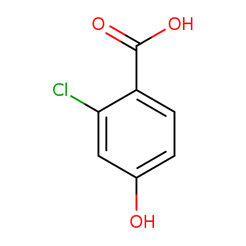 Oc1ccc(c(c1)Cl)C(=O)O