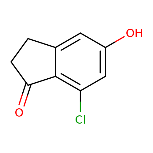 Oc1cc(Cl)c2c(c1)CCC2=O