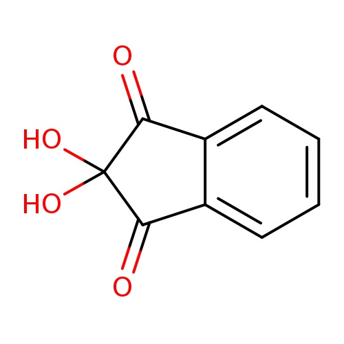 O=C1c2ccccc2C(=O)C1(O)O