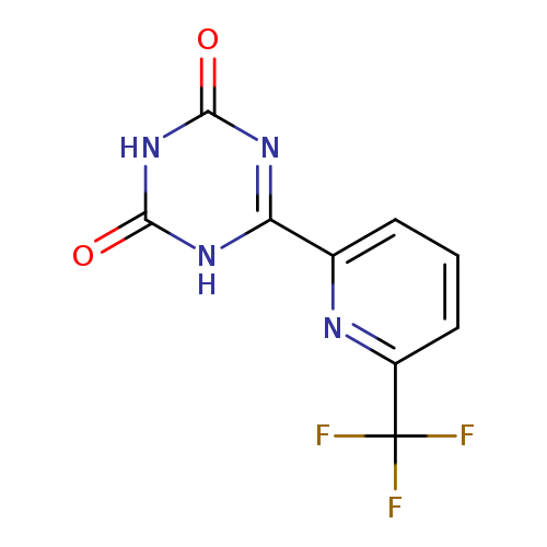 O=c1[nH]c(=O)[nH]c(n1)c1cccc(n1)C(F)(F)F