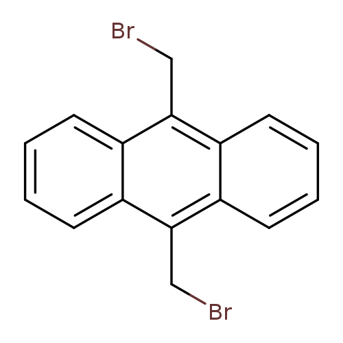 BrCc1c2ccccc2c(c2c1cccc2)CBr