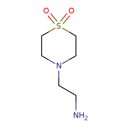 NCCN1CCS(=O)(=O)CC1