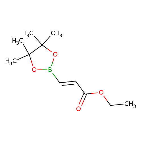 CCOC(=O)/C=C/B1OC(C(O1)(C)C)(C)C