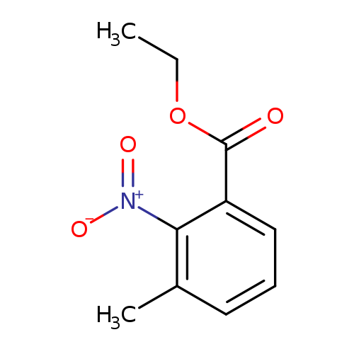 CCOC(=O)c1cccc(c1[N+](=O)[O-])C