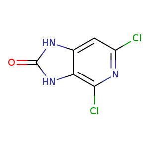 Clc1nc(Cl)cc2c1[nH]c(=O)[nH]2