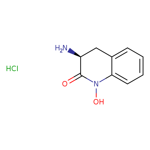 O=C1[C@@H](N)Cc2c(N1O)cccc2.Cl