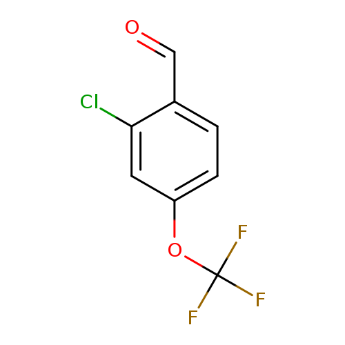 O=Cc1ccc(cc1Cl)OC(F)(F)F