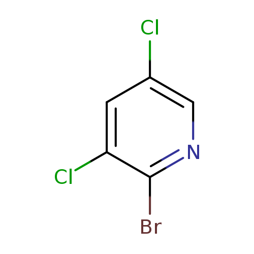 Clc1cnc(c(c1)Cl)Br