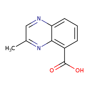 Cc1cnc2c(n1)c(ccc2)C(=O)O