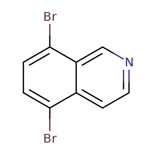 Brc1ccc(c2c1cncc2)Br