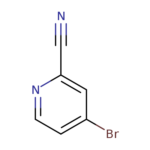 Brc1cc(ncc1)C#N