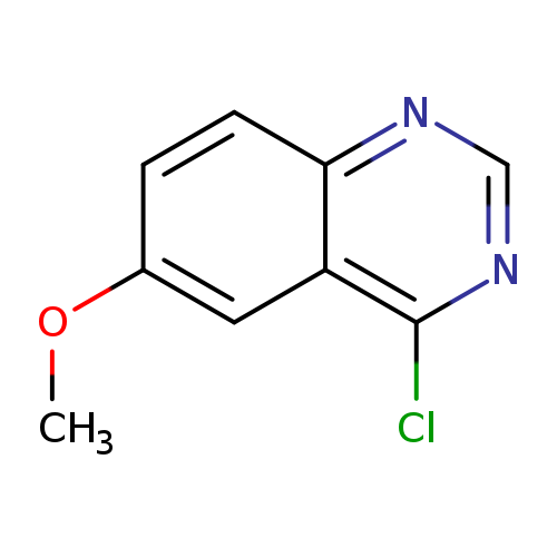 COc1ccc2c(c1)c(Cl)ncn2