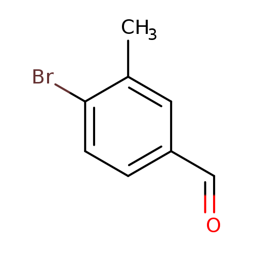 O=Cc1ccc(c(c1)C)Br