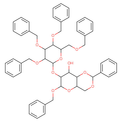 OC1C(OC2OC(COCc3ccccc3)C(C(C2OCc2ccccc2)OCc2ccccc2)OCc2ccccc2)C(OCc2ccccc2)OC2C1OC(OC2)c1ccccc1