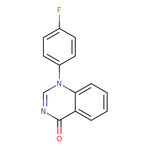 Fc1ccc(cc1)n1cnc(=O)c2c1cccc2
